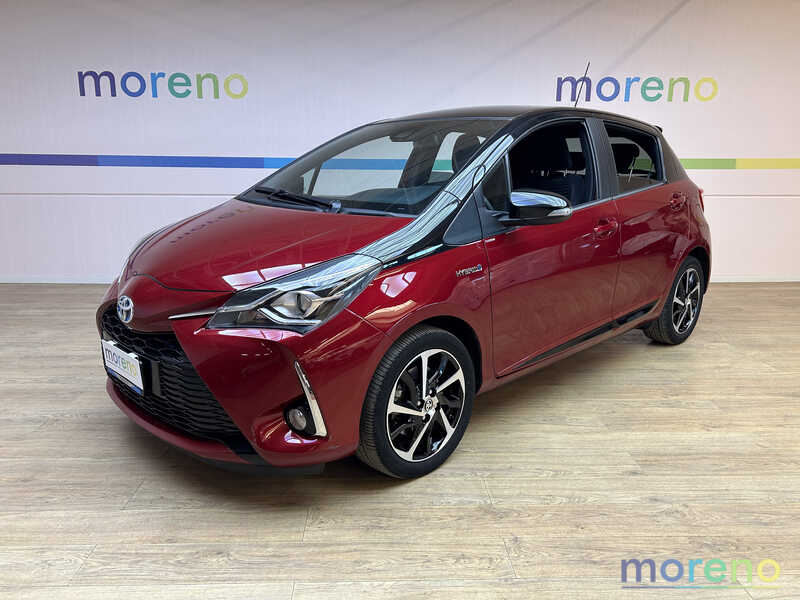 TOYOTA Yaris - 1.5 Hybrid Lounge Red/Bronze - usato